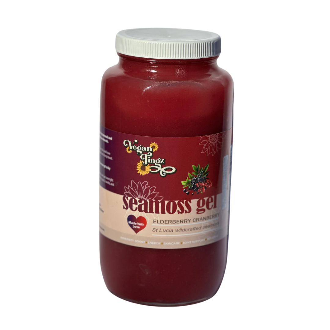 Elderberry Cranberry Seamoss Gel